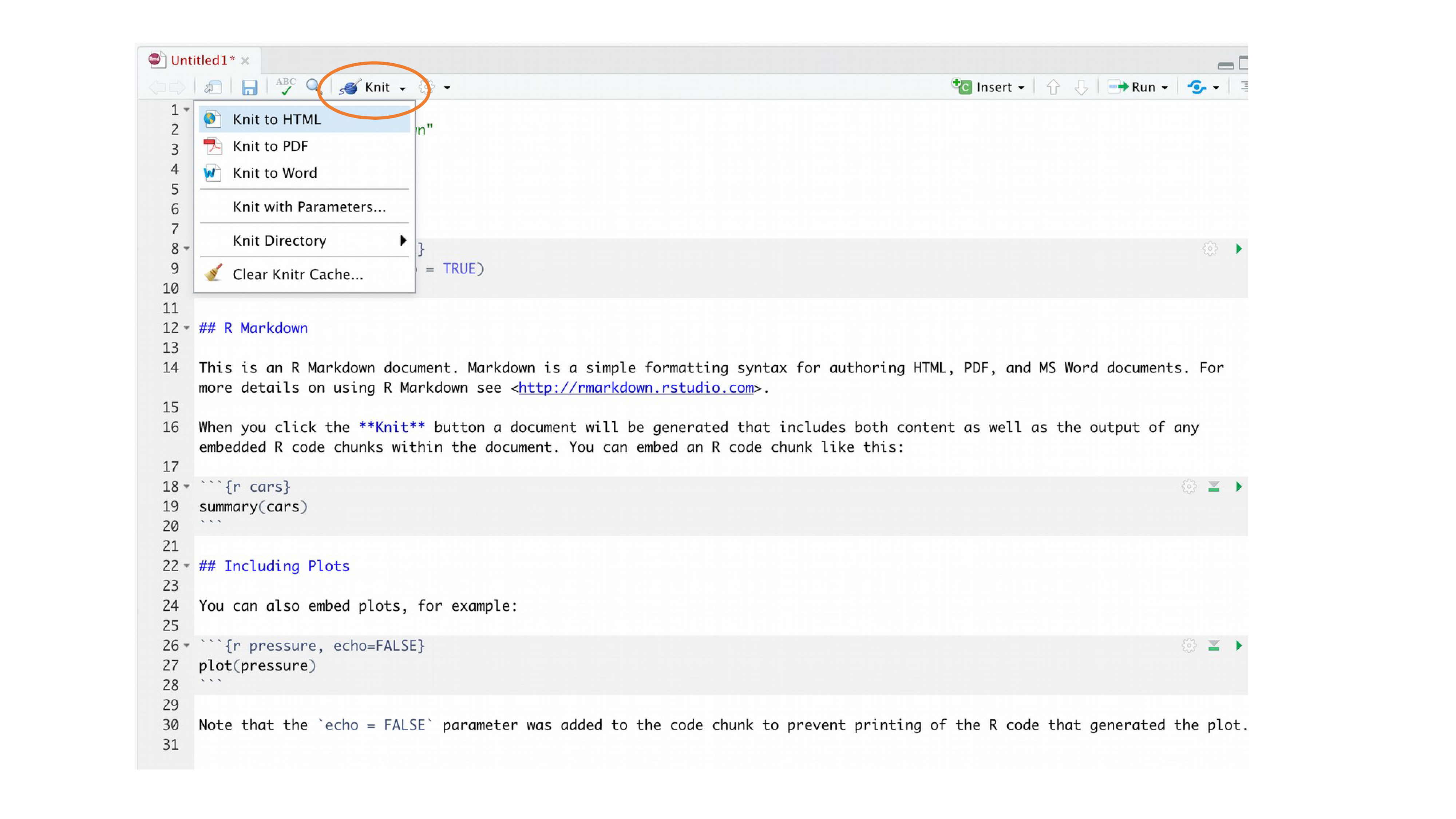 Introduction To R Markdown